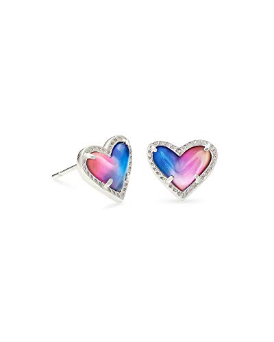 Kendra Scott Ari Heart Stud Earrings for Women, Fashion Jewelry