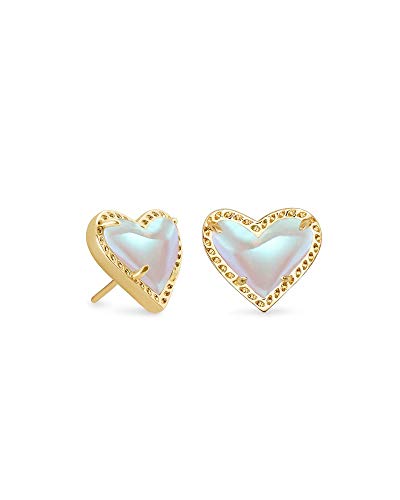 Kendra Scott Ari Heart Stud Earrings for Women, Fashion Jewelry