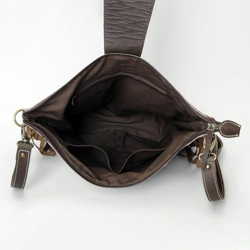 Hand Tooled Cowhide Leather