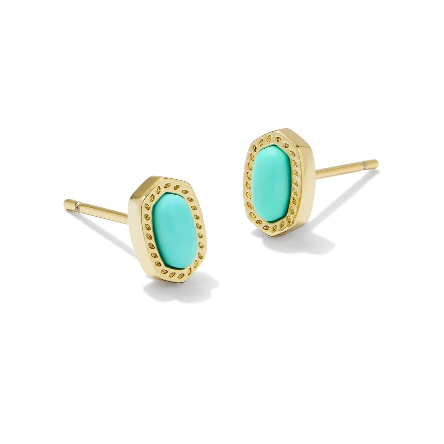 Kendra Scott Mini Ellie 14k Gold-Plated Stud Earrings, Fashion Jewelry for Women