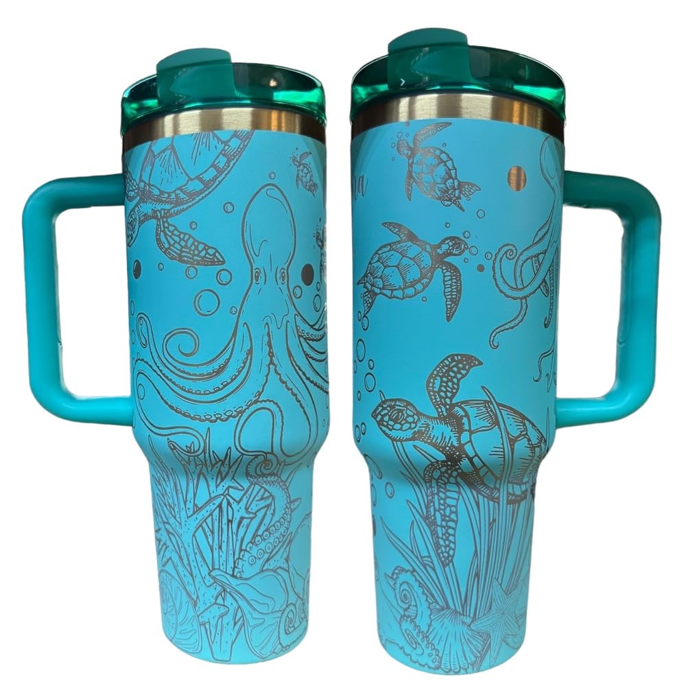 Western Engraved 40oz Tumbler