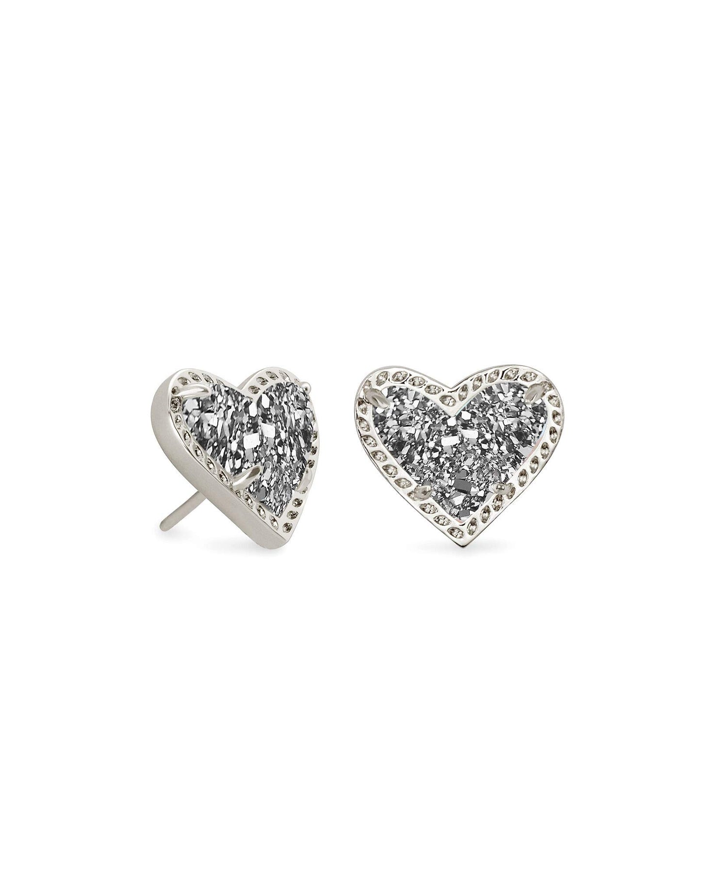 Kendra Scott Ari Heart Stud Earrings for Women, Fashion Jewelry