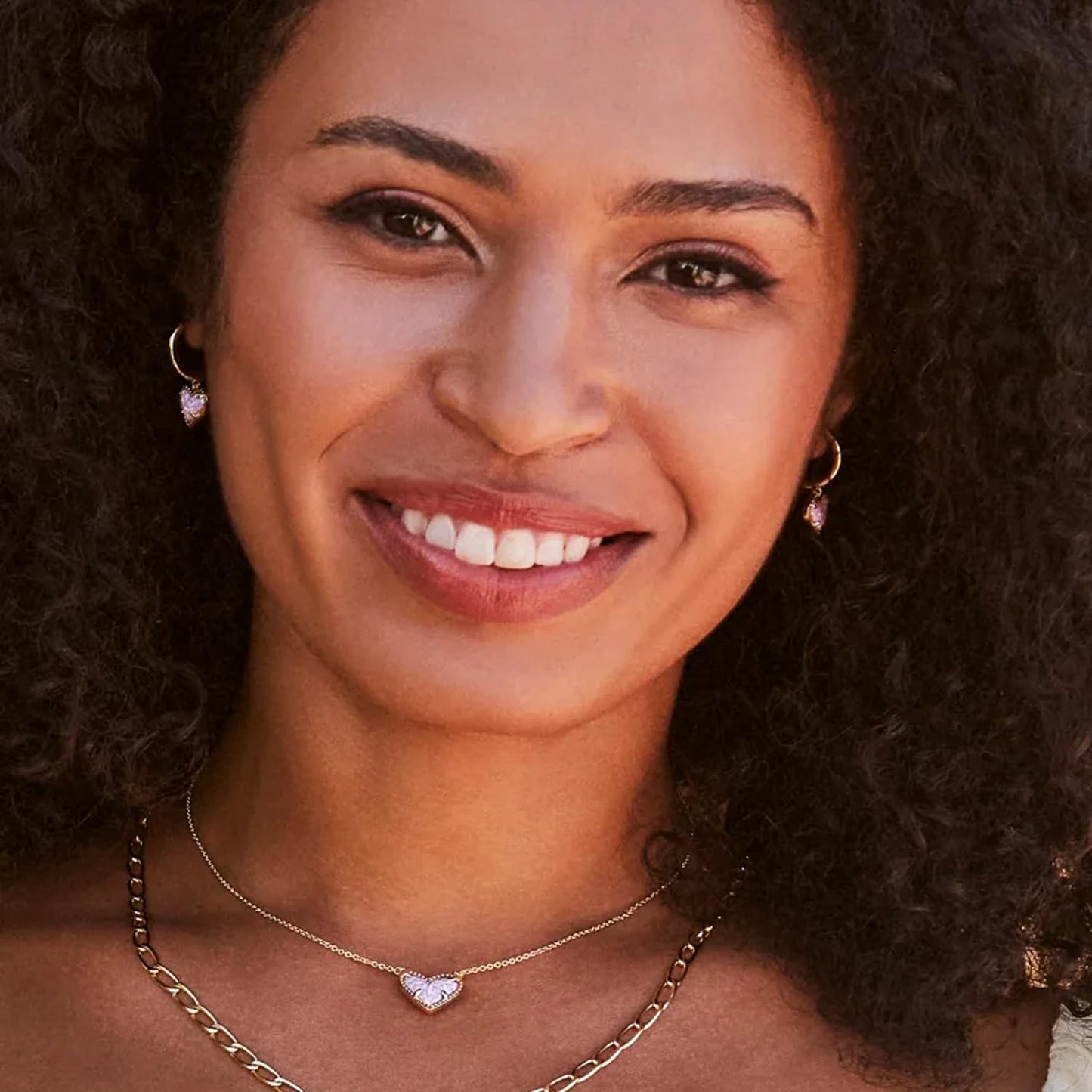 Kendra Scott Ari Heart Adjustable Length Pendant Necklace