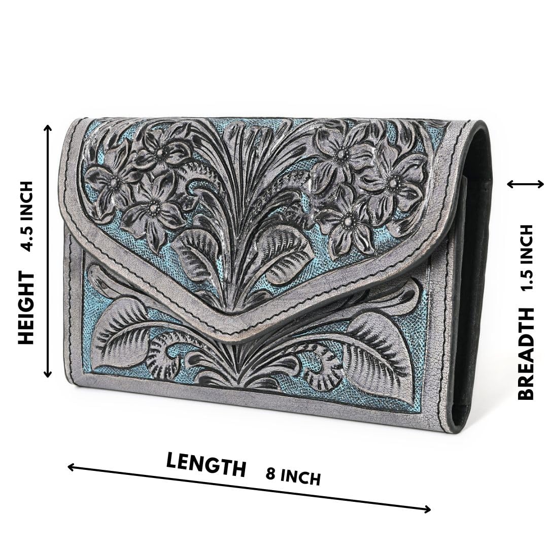 Handmade Cowhide Western Leather Wallet