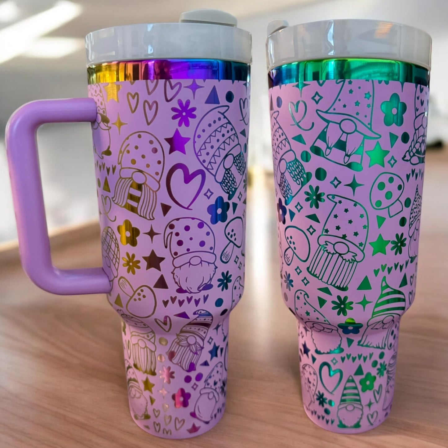Western Engraved 40oz Tumbler