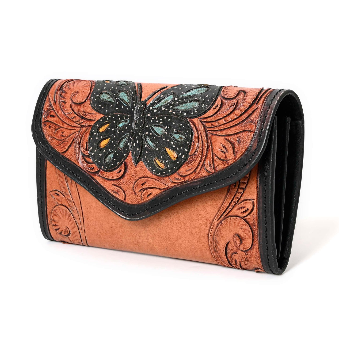 Handmade Cowhide Western Leather Wallet