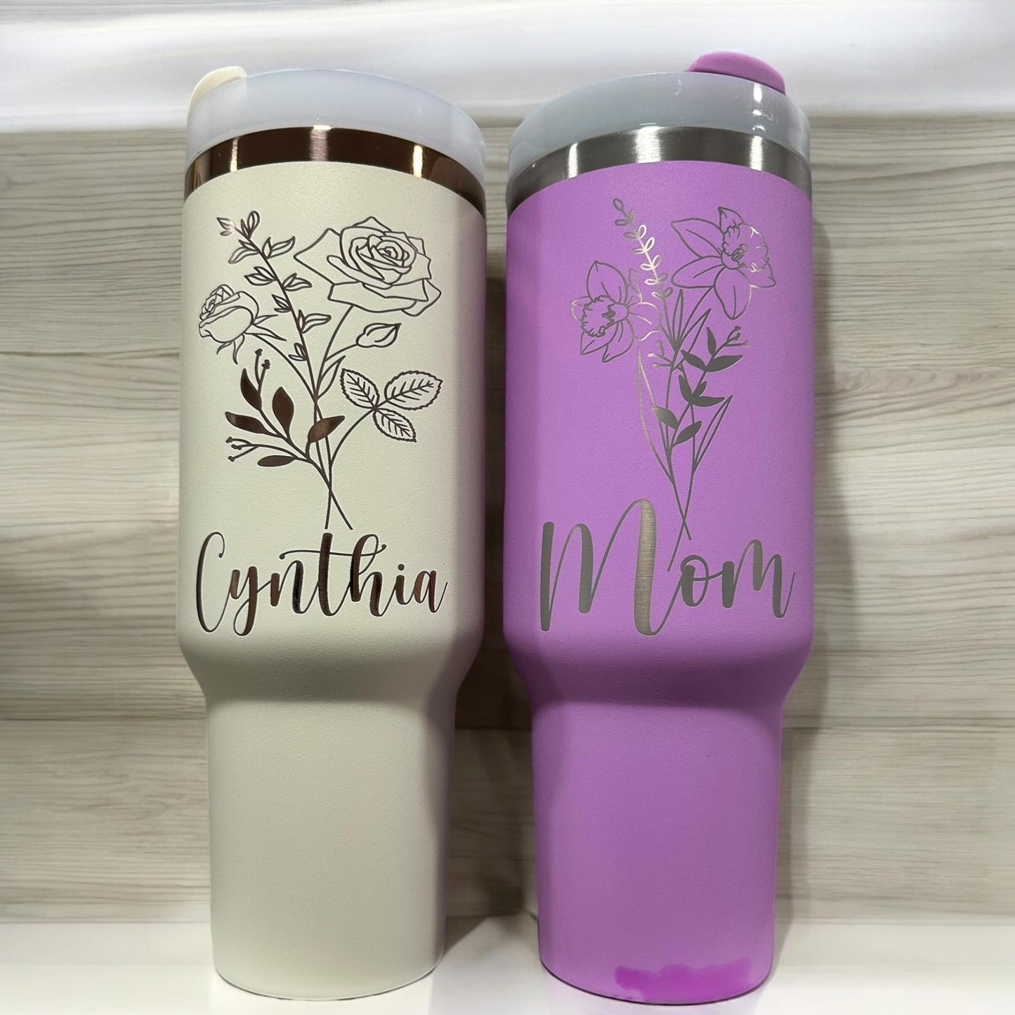 Western Engraved 40oz Tumbler