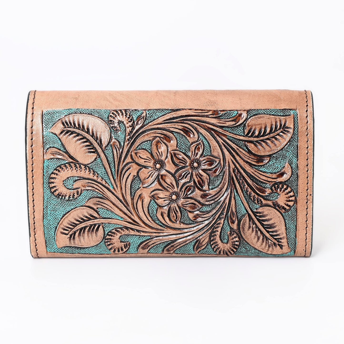 Handmade Cowhide Western Leather Wallet
