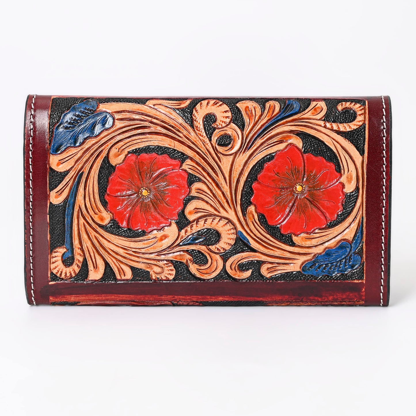 Handmade Cowhide Western Leather Wallet