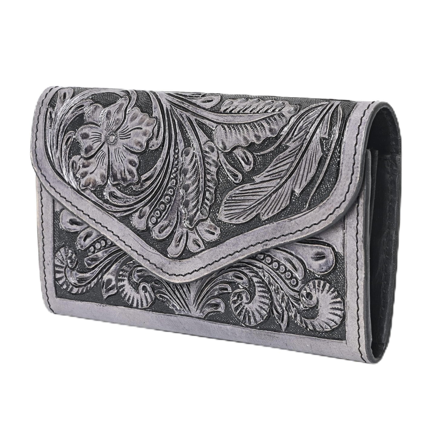 Handmade Cowhide Western Leather Wallet