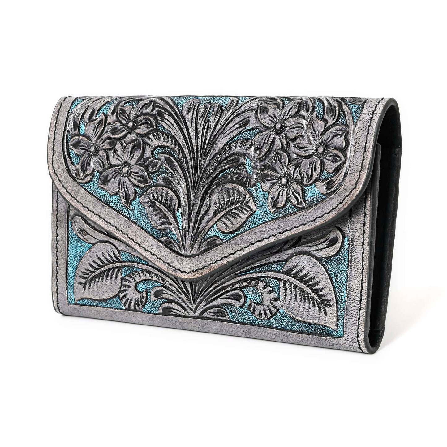 Handmade Cowhide Western Leather Wallet