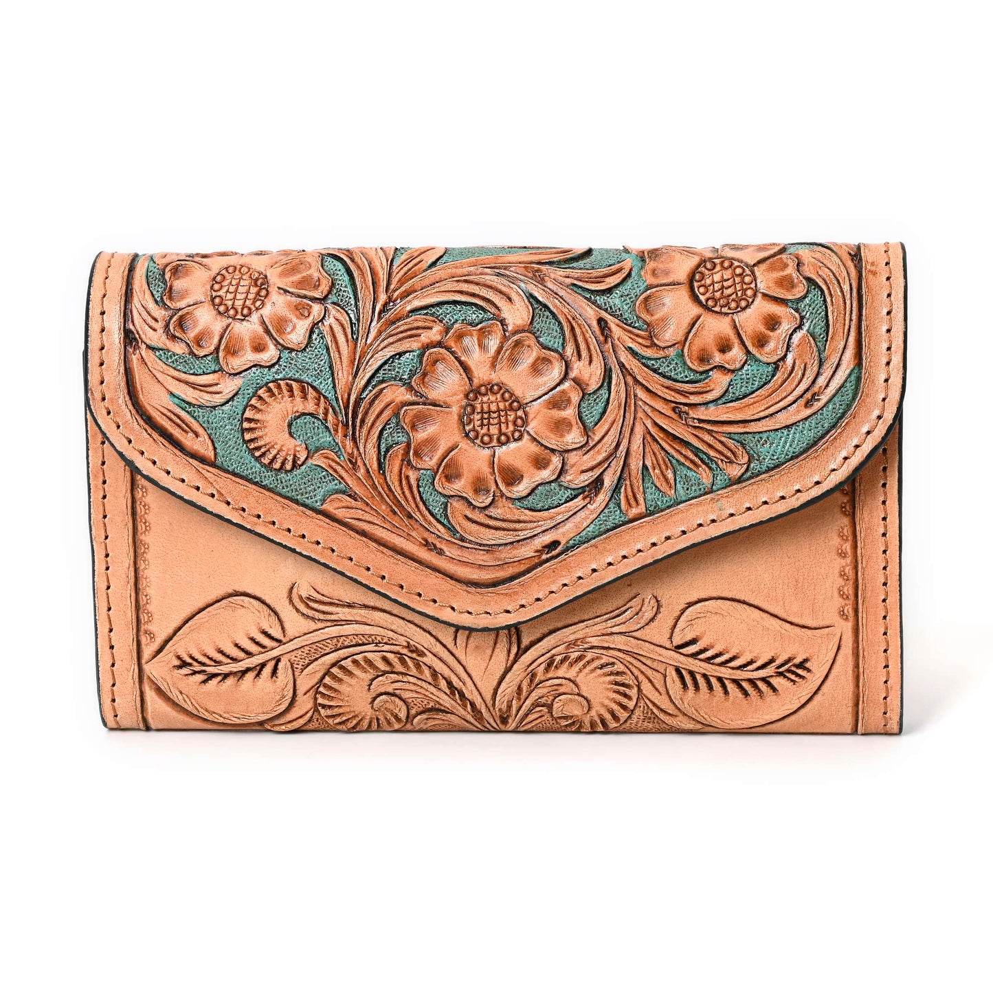 Handmade Cowhide Western Leather Wallet