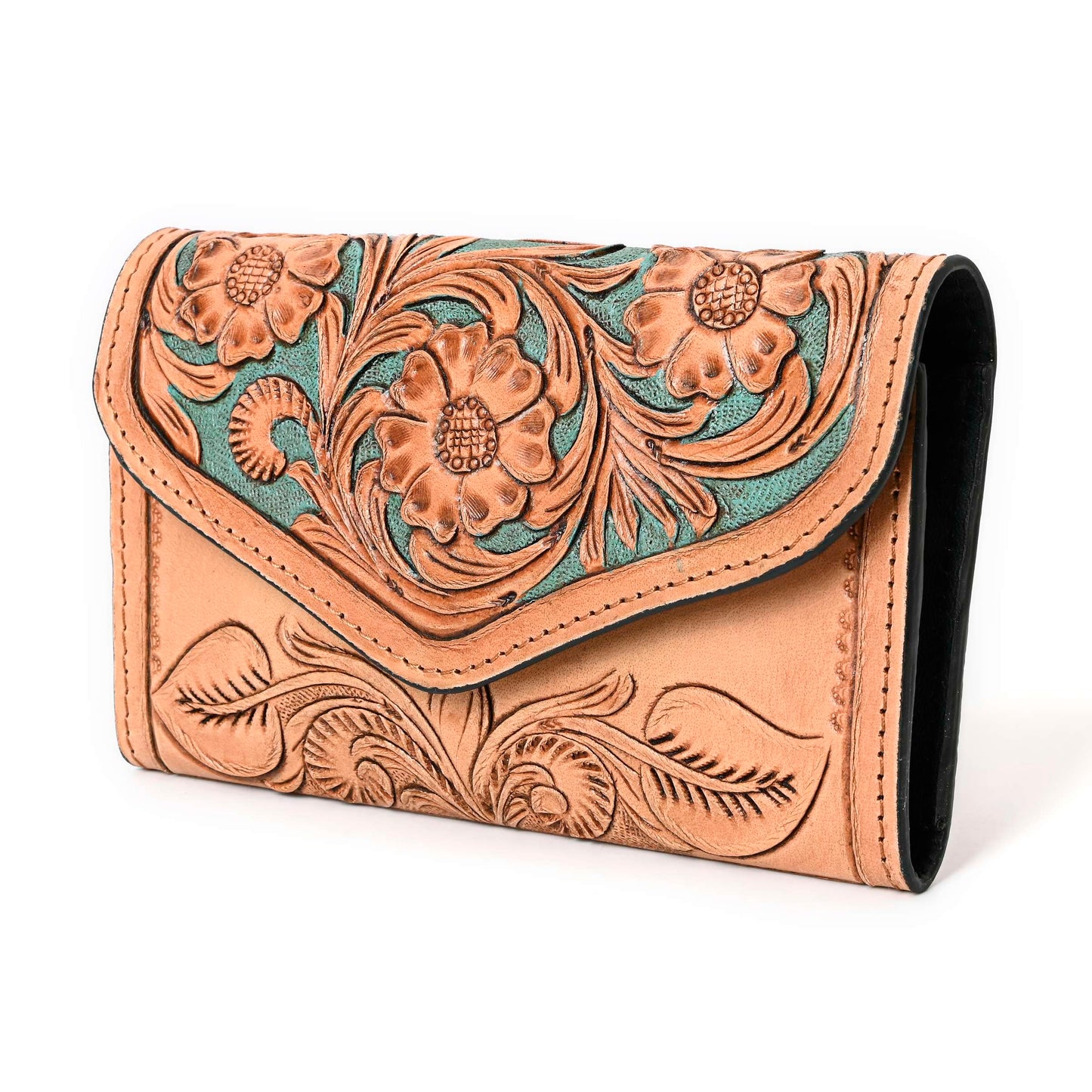 Handmade Cowhide Western Leather Wallet