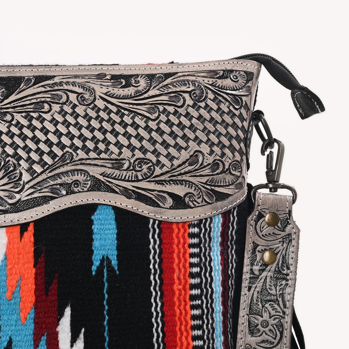 Women Natural Cowhide Leather Crossbody Bag