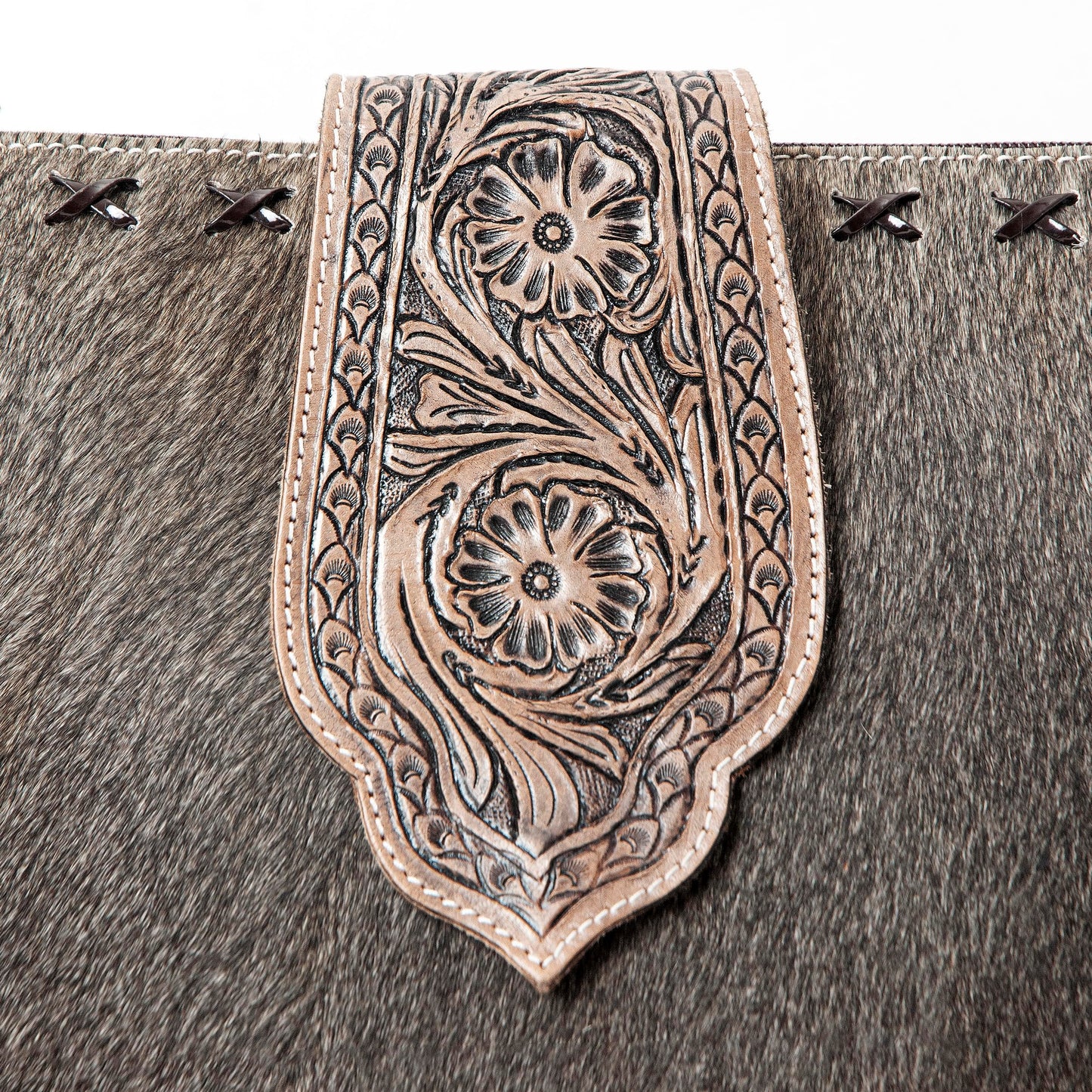 Hand Tooled Cowhide Leather