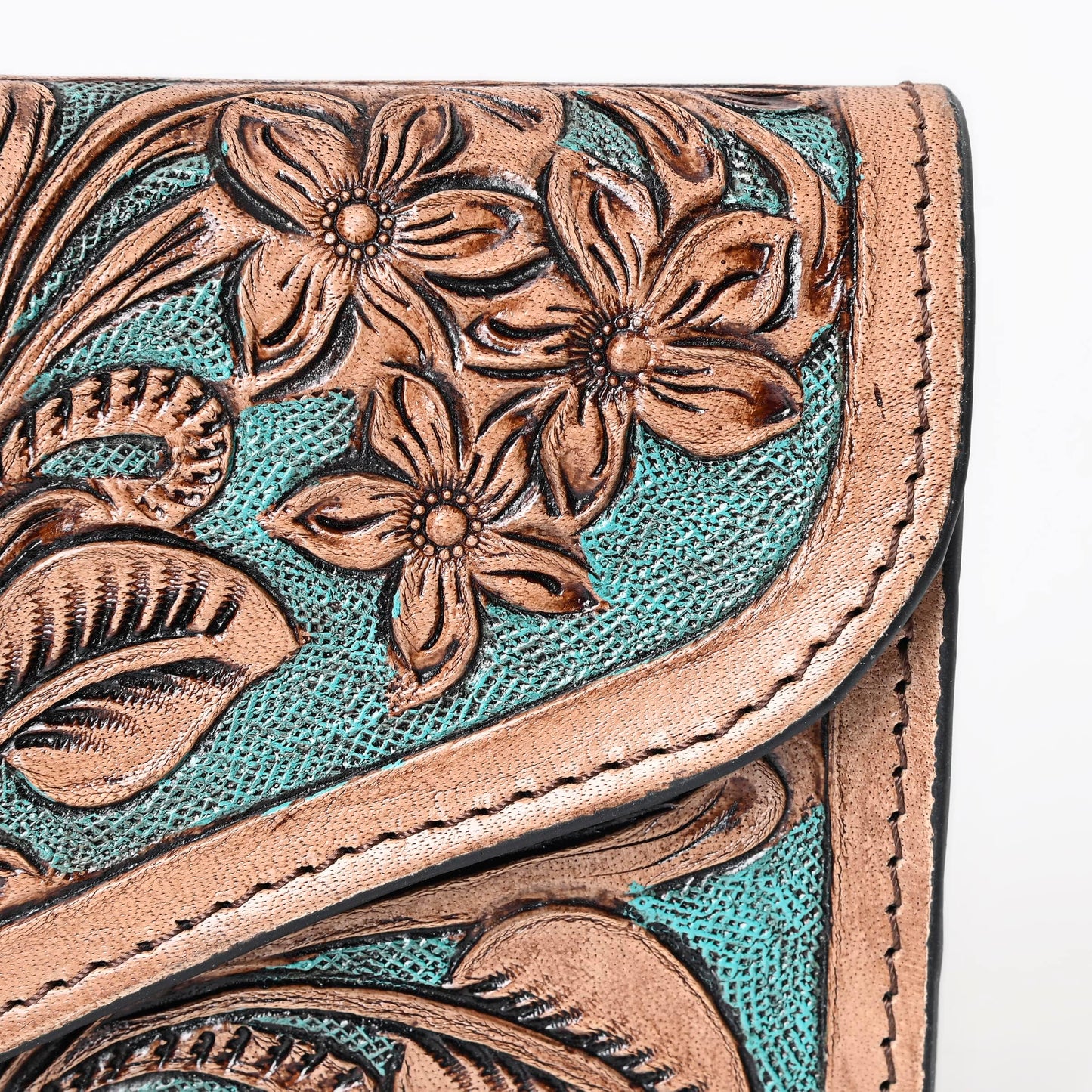 Handmade Cowhide Western Leather Wallet