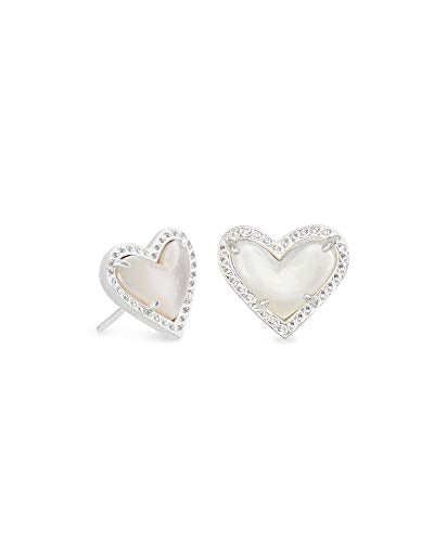 Kendra Scott Ari Heart Stud Earrings for Women, Fashion Jewelry