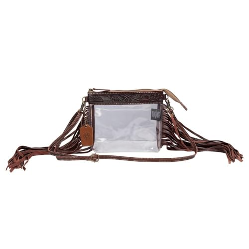 Myra Bag Intricate Clear Fringe Bag