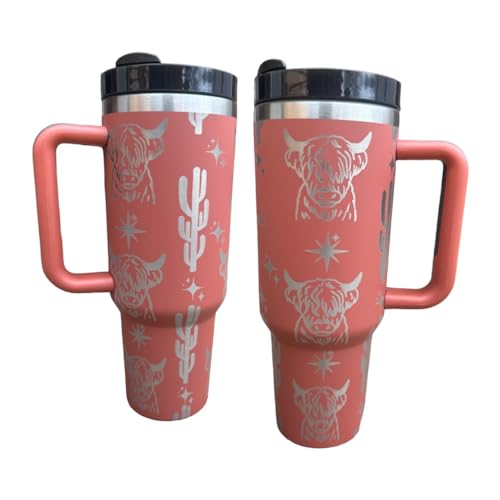 Western Engraved 40oz Tumbler