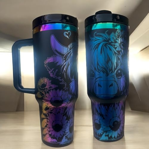 Western Engraved 40oz Tumbler