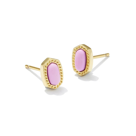 Kendra Scott Mini Ellie 14k Gold-Plated Stud Earrings, Fashion Jewelry for Women
