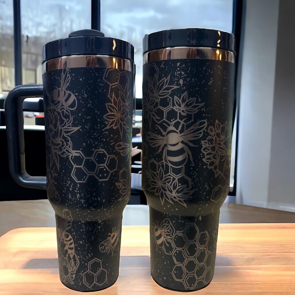 Western Engraved 40oz Tumbler