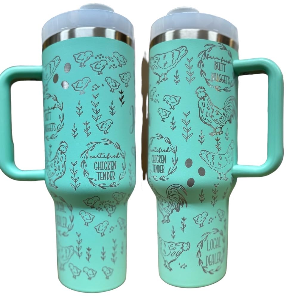 Western Engraved 40oz Tumbler