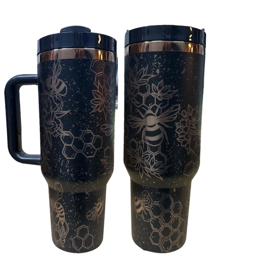 Western Engraved 40oz Tumbler