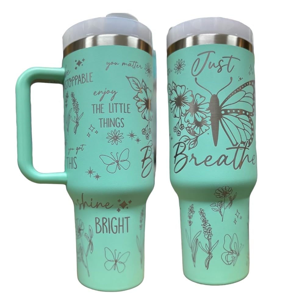 Western Engraved 40oz Tumbler