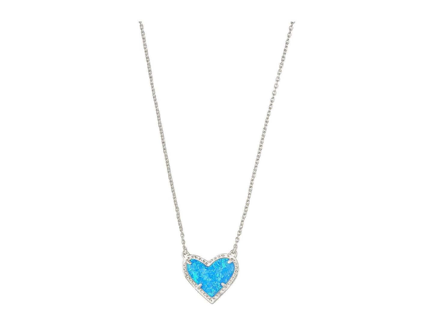 Kendra Scott Ari Heart Adjustable Length Pendant Necklace