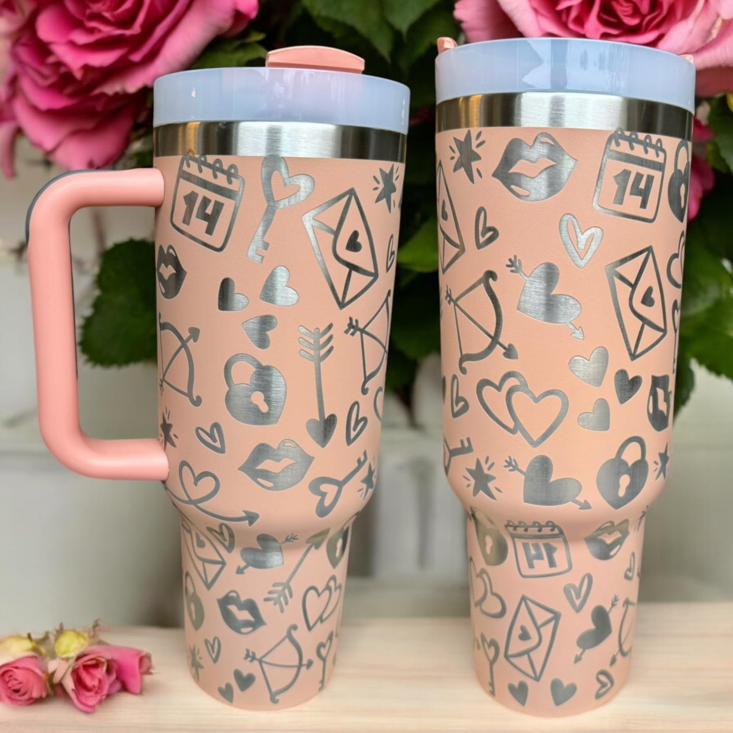 Western Engraved 40oz Tumbler