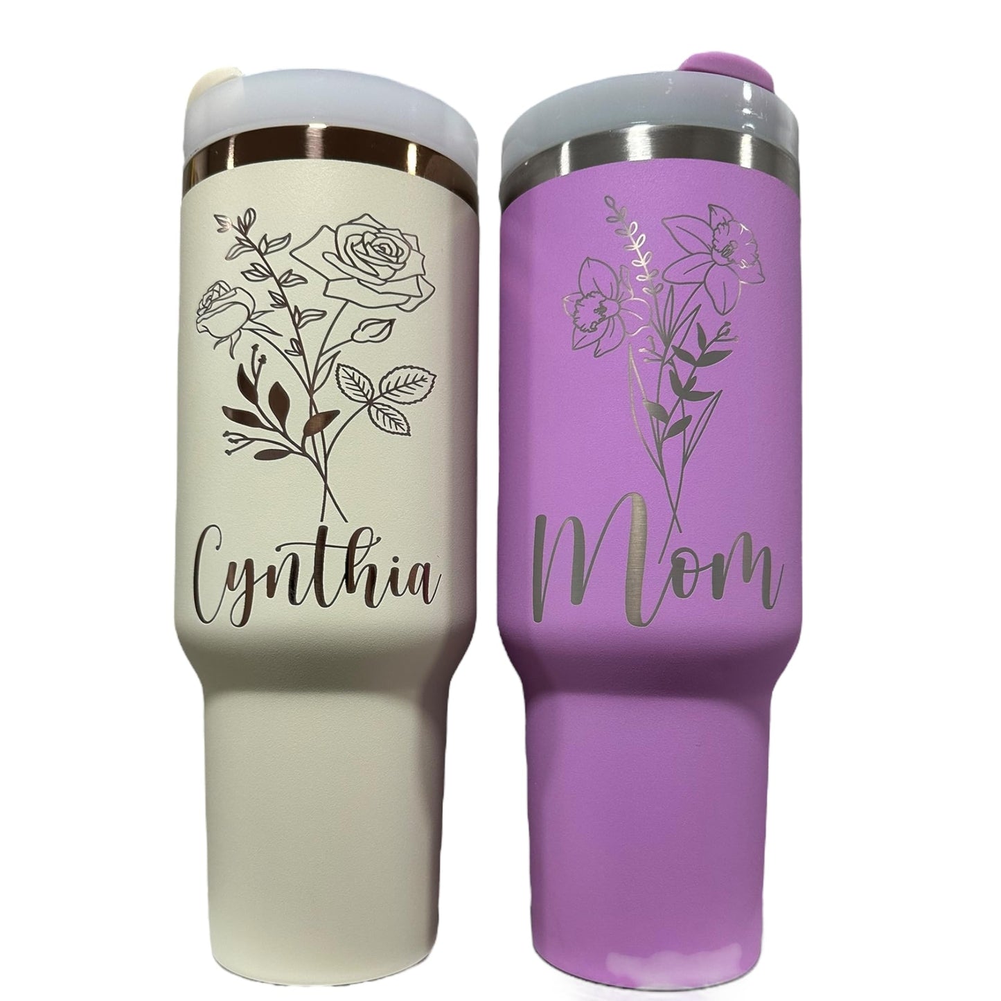 Western Engraved 40oz Tumbler