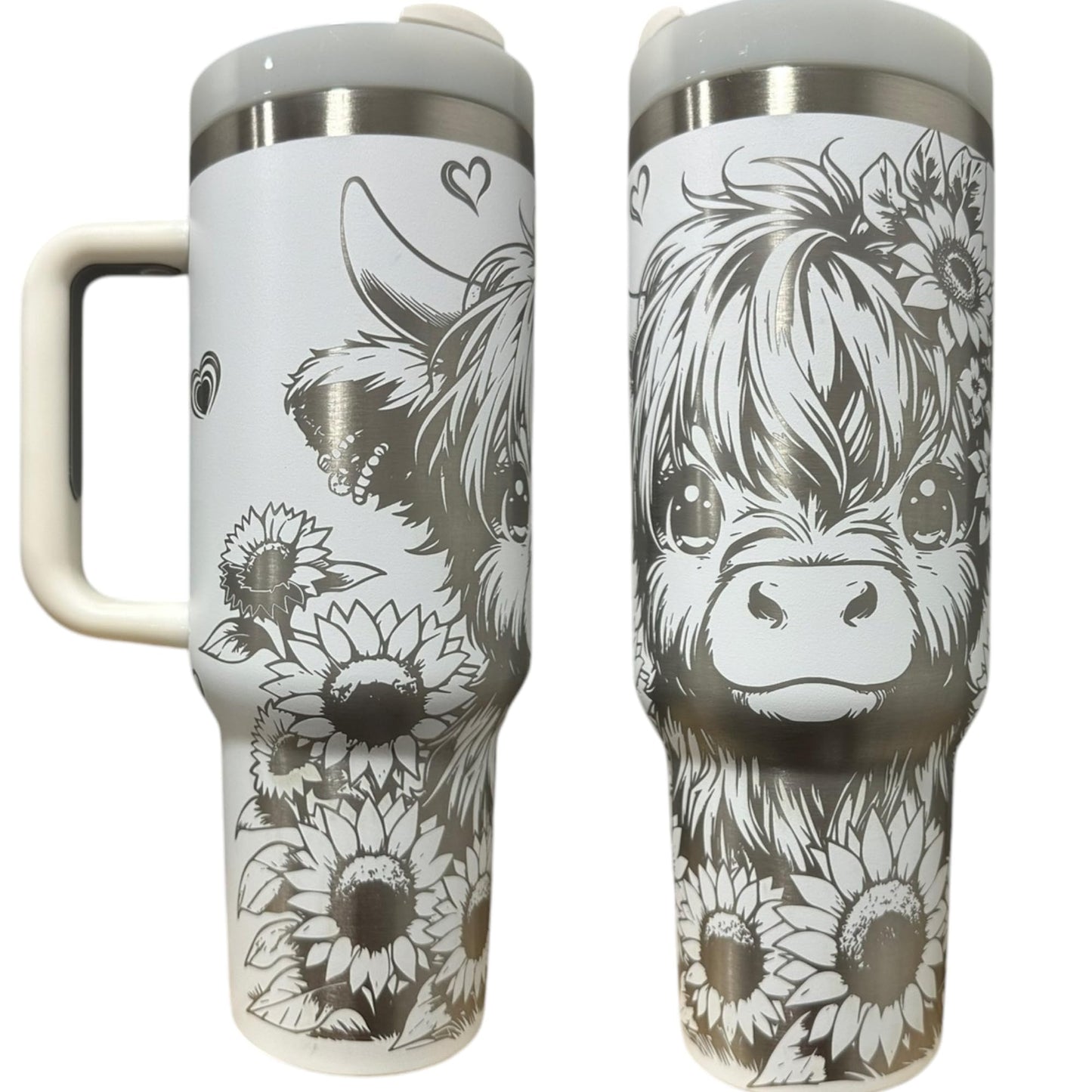 Western Engraved 40oz Tumbler